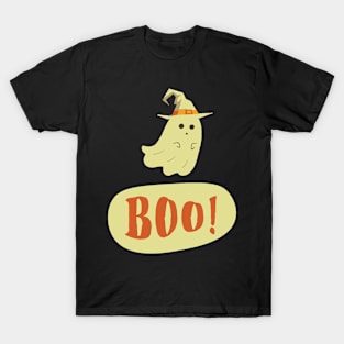 Witchy Ghost - BOO T-Shirt